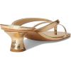 imageDolce Vita Womens Brevel Heeled SandalGold Distressed Leather