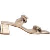 imageDolce Vita Womens Ilva Mid Heeled SandalGold Distressed Leather