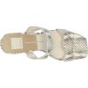 imageDolce Vita Womens Ilva Mid Heeled SandalGreyWhite Embossed Leather