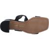 imageDolce Vita Womens Ilva Mid Heeled SandalOnyx Embossed Leather
