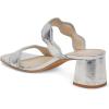 imageDolce Vita Womens Ilva Mid Heeled SandalSilver Distressed Leather