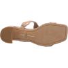 imageDolce Vita Womens Ilva Mid Heeled SandalToffee Embossed Leather