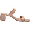 imageDolce Vita Womens Ilva Mid Heeled SandalToffee Embossed Leather