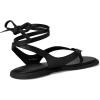 imageDolce Vita Womens Judy Flat SandalBlack Leather