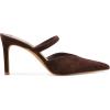 imageDolce Vita Womens Kanika Mid Heeled SandalBrown Suede