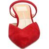 imageDolce Vita Womens Kanika Mid Heeled SandalCrimson Suede