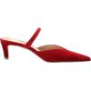 imageDolce Vita Womens Kanika Mid Heeled SandalCrimson Suede