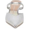 imageDolce Vita Womens Kanika Mid Heeled SandalSilver Distressed Leather