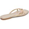 imageDolce Vita Womens Lucca Flat SandalGold Distressed Stella