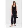 imageDolce Vita Womens Wink Flat SandalBlack Leather