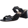 imageDolce Vita Womens Ilva Mid Heeled SandalOnyx Embossed Leather
