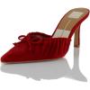 imageDolce Vita Womens Kairi Heeled SandalCrimson Suede