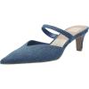 imageDolce Vita Womens Kanika Mid Heeled SandalBlue Denim