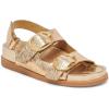 Gold Distressed Leather