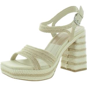 imageDolce Vita Womens Anira Heeled SandalIvory Pearls