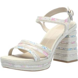 imageDolce Vita Womens Anira Heeled SandalPink Floral Pearls