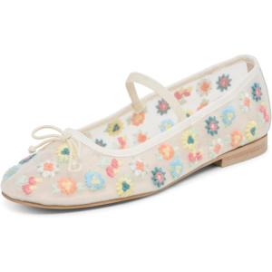 imageDolce Vita Womens Cadel Ballet FlatFloral Ivory