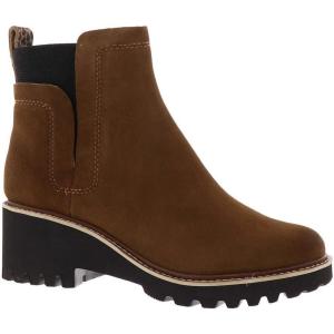 imageDolce Vita Womens Huey Chelsea BootDark Brown Suede H2o