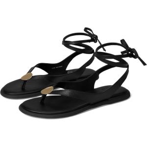 imageDolce Vita Womens Judy Flat SandalBlack Leather