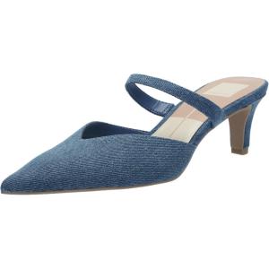 imageDolce Vita Womens Kanika Mid Heeled SandalBlue Denim