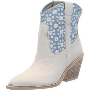 imageDolce Vita Womens Nashe Mid Calf BootBlue Floral Nubuck