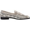 imageDolce Vita Womens Beny Loafer FlatGreyWhite Snake Embossed