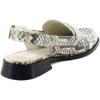 imageDolce Vita Womens Hardi LoaferBlack White Embossed Snake