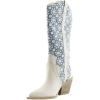 imageDolce Vita Womens Navene Knee High BootBlue Floral Fabric