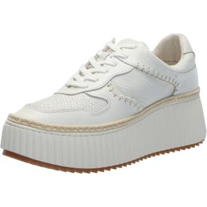 imageDolce Vita Womens Dandi SneakerOff White Embossed Leather