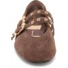 imageDolce Vita Womens Baylee Grommet Ballet FlatDk Brown