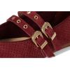 imageDolce Vita Womens Baylee Grommet Ballet FlatOxblood