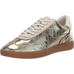 imageDolce Vita Womens Notice SneakerGold Distressed Leather