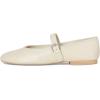 imageDolce Vita Womens Roslyn Ballet FlatCreme Leather