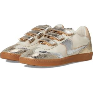 imageDolce Vita Womens Notice VelcroSilverGold Distressed Leather