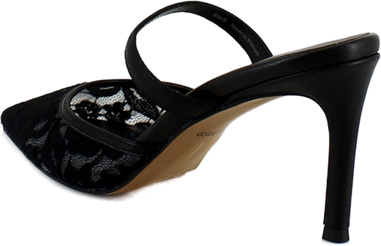 imageDolce Vita Womens KATIK Black Floral LACE 85