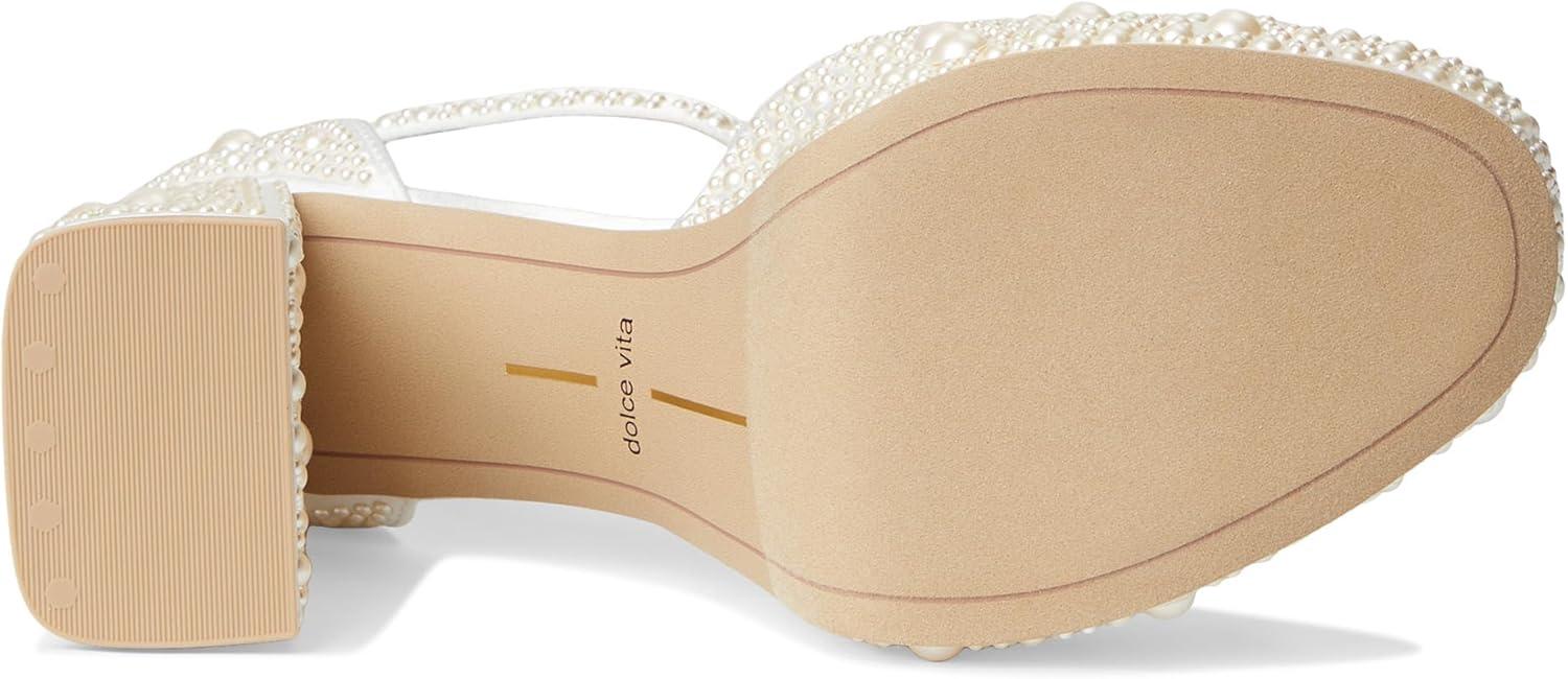 imageDolce Vita womens Pandro PearlTrue White Satin