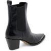 imageDOLCE VITA Womens Shadie H2o Ankle BootMidnight Crinkle Patent