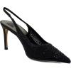 imageDolce Vita Womens Kaye Crystal Pointed Toe HeelsBlack Mesh