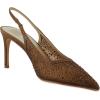 imageDolce Vita Womens Kaye Crystal Pointed Toe HeelsMid Brown Mesh