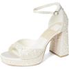 imageDolce Vita womens Pandro PearlTrue White Satin