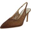 imageDolce Vita Womens Kaye Crystal Pointed Toe HeelsMid Brown Mesh