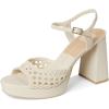 imageDolce Vita Womens Peyten Heeled SandalCreme