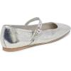 imageDolce Vita Womens Rodni Ballet FlatSilver Distressed Leather