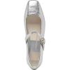 imageDolce Vita Womens Rodni Ballet FlatSilver Distressed Leather