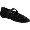 imageDolce Vita Womens Rodni Eyelet Perf Ballet FlatBlack Leather
