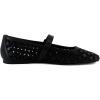 imageDolce Vita Womens Rodni Eyelet Perf Ballet FlatBlack Leather