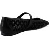 imageDolce Vita Womens Rodni Eyelet Perf Ballet FlatBlack Leather