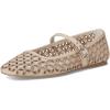 imageDolce Vita Womens Rodni Eyelet Perf Ballet FlatPraline Leather