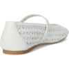 imageDolce Vita Womens Rodni Eyelet Perf Ballet FlatTrue White Leather