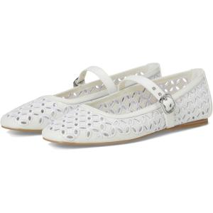 imageDolce Vita Womens Rodni Eyelet Perf Ballet FlatTrue White Leather